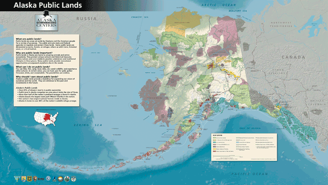 Alaska's State & Federal Public Lands -
Map Link